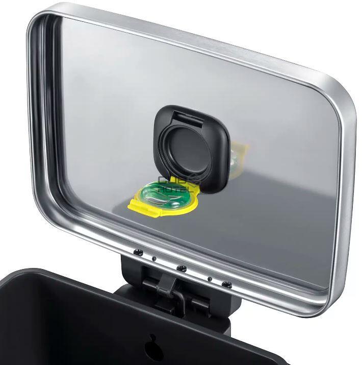 Papelera con Pedal 12L Acero Inoxidable EKO Madison